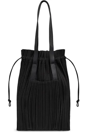 PLEATS PLEASE ISSEY MIYAKE Bolso shopper con cordones