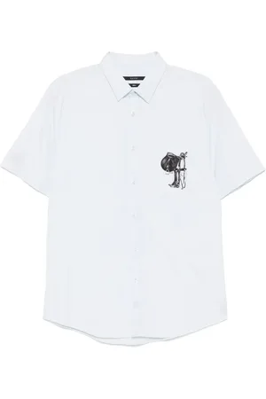 Gucci Camisa con estampado gráfico