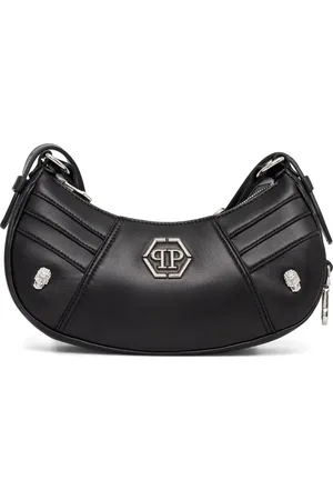 Philipp Plein Bolso de hombro con apliques de strass