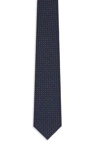 Ermenegildo Zegna Corbata de seda con motivo en jacquard