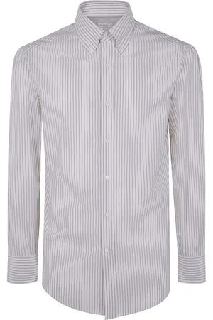 Brunello Cucinelli Camisa a rayas