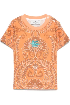 Etro Camiseta con estampado de cachemira