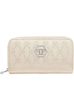 Philipp Plein Cartera con detalles de cristal