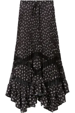 Claudie Pierlot Falda con estampado floral