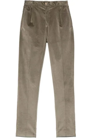Kiton Pantalones con cierre de botón