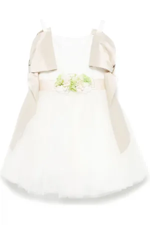 COLORICHIARI Vestido con detalle de lazo