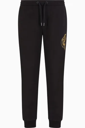 Armani Exchange Pantalones de chándal con logo bordado