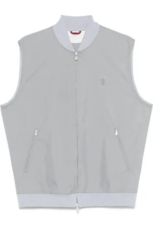 Brunello Cucinelli Chaleco con logo
