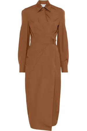 Max Mara Vestido midi Agrume