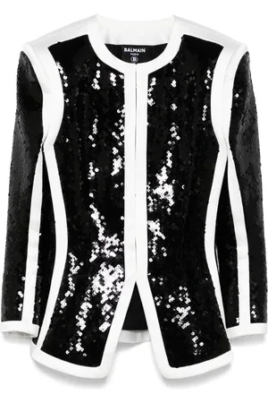 Balmain Chaqueta con lentejuelas