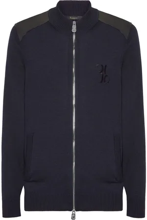 BILLIONAIRE Chaqueta de chándal con logo bordado