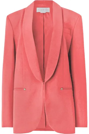 GENNY Blazer con solapa de esmoquin