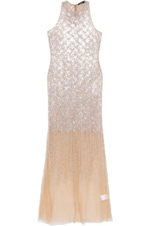 AMEN Vestido de fiesta con lentejuelas