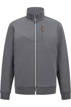 Boggi Milano Sudadera estilo scuba con cremallera
