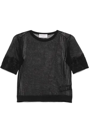 Ermanno Firenze Camiseta semitranslúcida