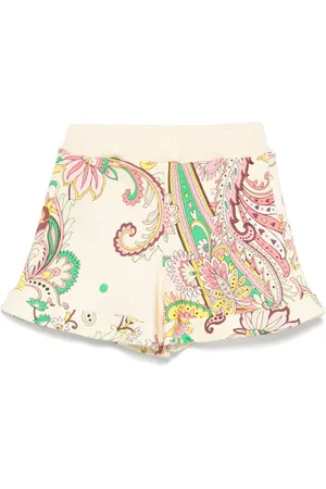 Etro Bermudas con motivo de cachemira