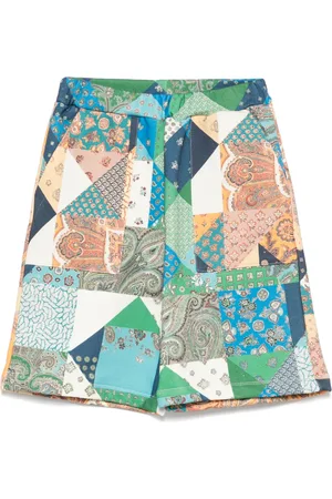 Etro Shorts con estampado de patchwork