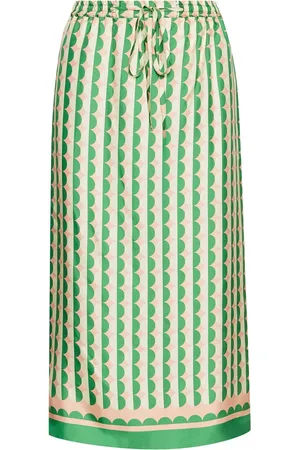 Oscar de la Renta Falda con estampado geométrico