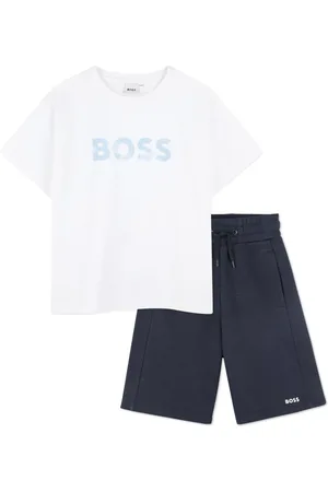 HUGO BOSS Conjunto con logo estampado