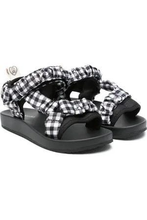 MONNALISA Sandalias a cuadros gingham