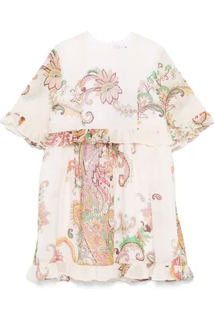 Etro Vestido con estampado de cachemira