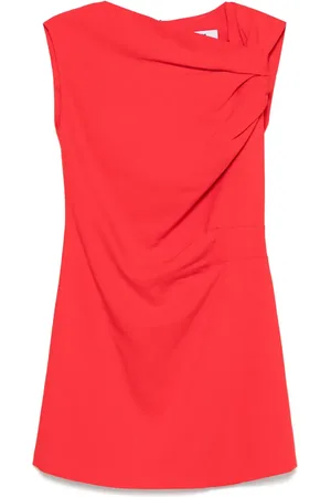 Msgm Vestido corto con detalle retorcido