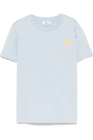 Etro Camiseta con logo bordado