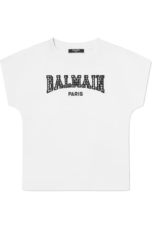 Balmain Camiseta de algodón