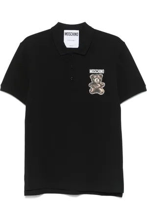 Moschino Polo con estampado Teddy Bear