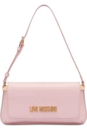 Moschino Bolso de hombro con letras del logo