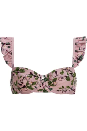 Agua by Agua Bendita Top de bikini Kiwi Wisteria