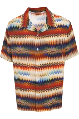 Missoni Camisa con motivo en zigzag