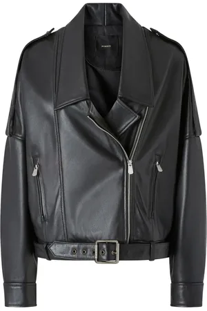 Pinko Chaqueta biker con hombros caídos