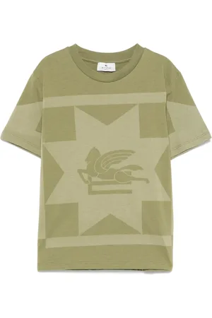 Etro Camiseta con estampado Pegaso