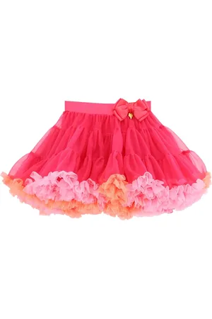 Angels Face Falda con apliques de tul