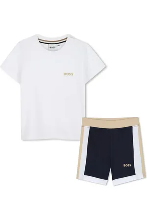 HUGO BOSS Conjunto con logo estampado