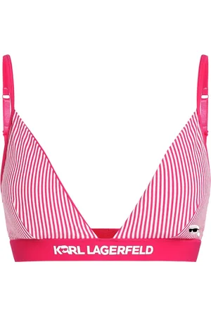 Karl Lagerfeld Sujetador Ikon a rayas
