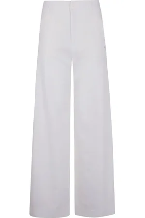 High Pantalones rectos con pinzas