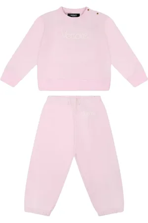 VERSACE Set de dos chándales con logo estampado