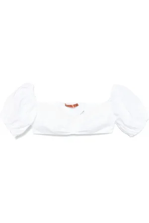 ERMANNO SCERVINO Top con detalles de encaje
