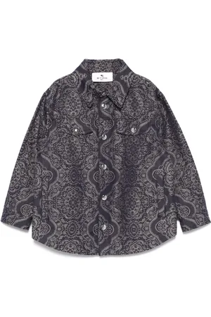 Etro Sobrecamisa con motivo en jacquard