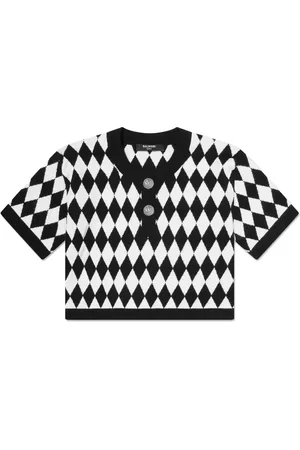 Balmain Top a rombos