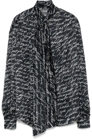 Balmain Blusa con estampado Love Letter
