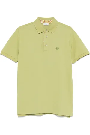 Etro Polo con logo bordado