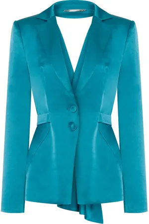 Alberta Ferretti Blazer con aberturas