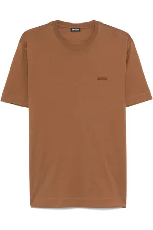 Ermenegildo Zegna Camiseta con logo bordado