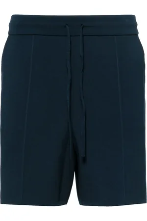 Thom Browne Pantalones cortos de chándal de talle medio