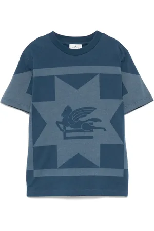 Etro Camiseta con estampado Pegaso