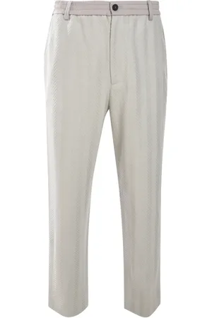 Missoni Pantalones con motivo en zigzag