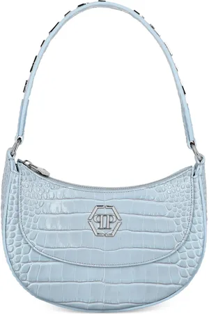 Philipp Plein Bolso shopper con estampado Croco